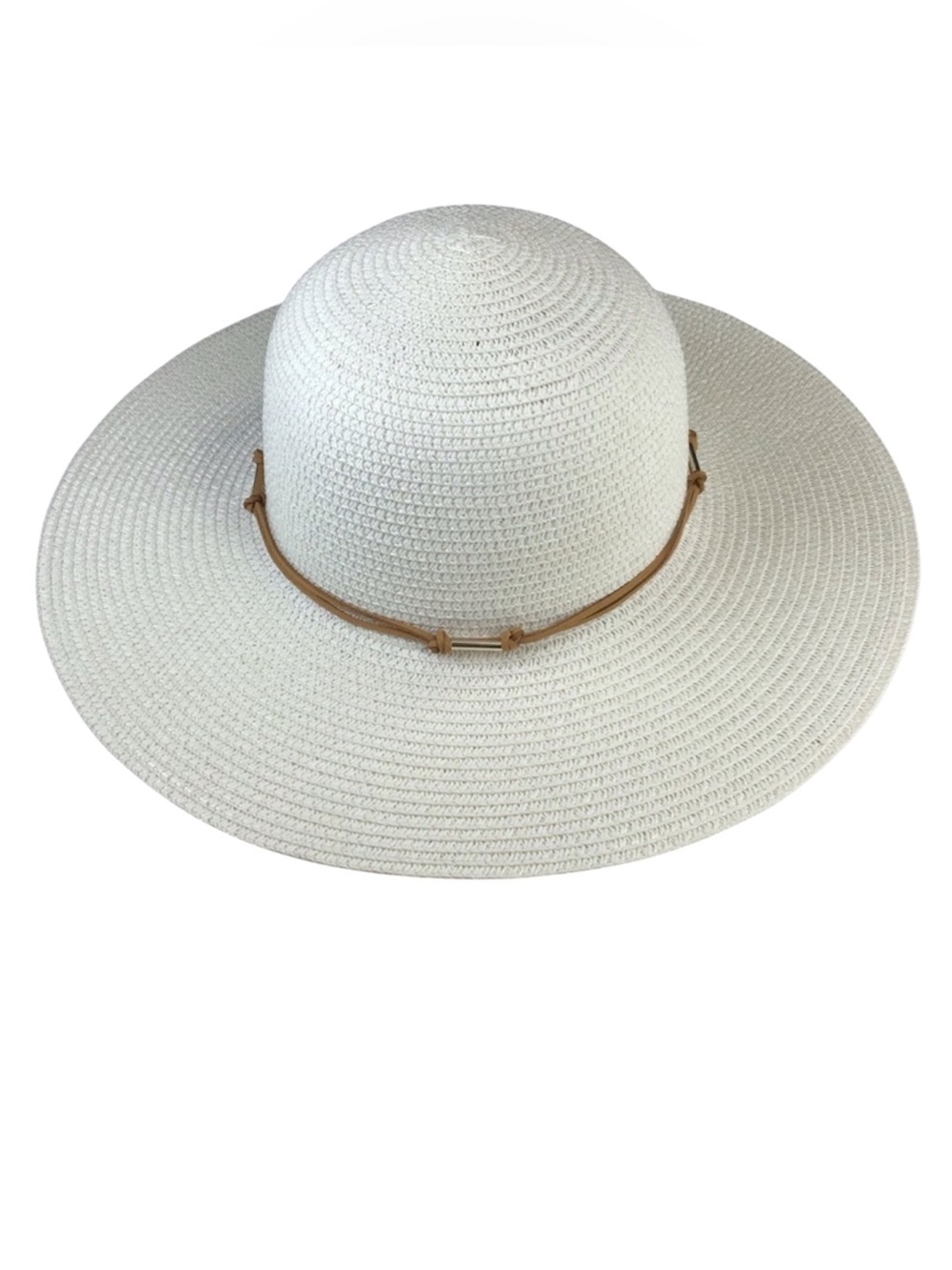 Magid Hats Wide Brimmed Sun Hat in White. - Picture 3 of 6
